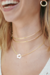 Collar Flower Golden en internet