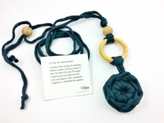 Colar Amamentação Malha Argola Madeira - comprar online