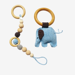 Kit Pingente Sensorial Elefante - bebês de 2 à 12 meses na internet