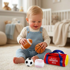 Set de pelotas soft para bebé Con Bolso en internet