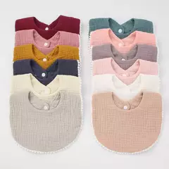 Pack Baberos con detalle al bies (2 Uni.) en internet