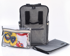 Mochila Maternal NAVI - Gris - comprar online