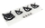 Cooktop Tramontina 4 Bocas Slim Glass Flat 4GG White 100cm Gás - comprar online