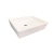 Cuba para Banheiro de Apoio Retangular Branca 40x31cm - CubasTM