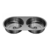 Cuba Dupla Horizontal Aço Inox Polido 79x37x15cm - GhelPlus