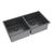 Cuba Primaccore Dupla PVD Nano Black 85x40x20cm - Debacco
