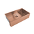 Cuba Primaccore Farm Sink Rose Gold e Black Matte 70x40x20cm - Debacco - CubasTM - Loja de Torneiras, Tanques, Calha Úmidas, Cubas e Lixeiras