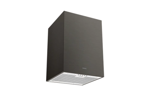 Coifa de Ilha Tramontina Square Isla 40cm Silent Aço Inox Black Steel 220V