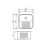 Tanque Inox 22 Litros Alto Brilho 40X40x22cm - Tecnocuba na internet