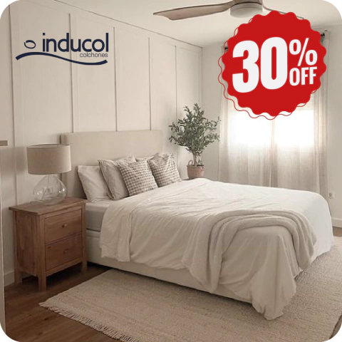 Sommier 2 plazas Resortes Bonnell Inducol Onix