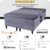 Sommier 2 plazas y media Resortes Pocket King Koil Kingsbury