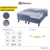 Sommier Súper King Resortes Pocket Serta Luisiana - Colombano Muebles
