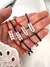 Pack Pulseras x 12 Acero quirurgico/APUHILO168 - comprar online