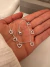 Pulsera Empty Heart 19 cm Acero Blanco - comprar online