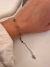 Pulsera Mini Cleef Negro 19 Cm Acero quirúrgico - comprar online