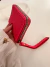 Billetera Cuerina Line Fucsia