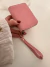 Billetera Aterciopelada Matte Rosa - comprar online