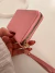 Billetera Aterciopelada Matte Rosa