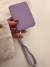 Billetera Cuerina Girl Lila - comprar online