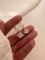 Par Aros Katy Yunet Acero Blanco