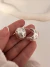 Par Aros Ball Macizo Cubik Acero Blanco - comprar online