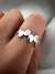 Anillo Regulable Ovalitos Acero quirúrgico
