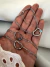 Pack Pulseras x 12 Acero Quirúrgico/APUDI385 - comprar online