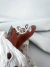 Anillo Regulable Ovalo Lined Acero Blanco - comprar online