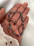 Pulsera Zaira Rainbow 18 Cm Acero Dorado - comprar online