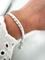 Pulsera Navaja Capsule 18 Cm Acero Blanco