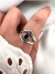 Anillo Ojito Point Black Plata 925