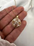 Conjunto Timon Giratorio 45 Cm Acero Dorado