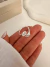 Anillo Regulable Doble Foot Acero Blanco - comprar online