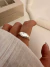 Anillo Flat Doble Cubik Acero Blanco