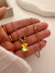 Conjunto Bali Osito Tornasol 45 Cm Acero Dorado