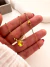 Conjunto Bali Flor Tornasol 45 Cm Acero Dorado