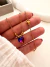 Conjunto Bali Violeta Tornasol 45 Cm Acero Dorado
