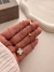 Conjunto Cleef Nácar Blanco 50 Cm Acero Dorado