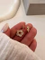 Par Aros Donna Flor Acero Dorado - comprar online