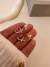 Par Aros Lazo Corazón Cubik Acero Quirúrgico - comprar online