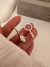 Par Aros Katy Hamsa Nácar Acero Blanco - comprar online