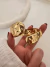 Esclava Doble Drop Print Zamak - comprar online