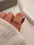 Anillo Líne Strass Acero Quirúrgico