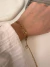 Pulsera Empty Hearts 18 cm Acero Dorado