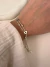 Pulsera Cold Empty Heart 18 Cm Acero Blanco