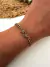Pulsera Brunella Starfish Rainbow 19 Cm Acero dorado