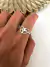 Anillo Beat Corazón Acero blanco
