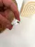 Anillo Regulable Hojitas Acero Blanco - comprar online