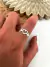 Anillo Frecuencia Corazón Acero blanco