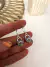 Par Aros Lucius Lock Corazon Rainbow Acero blanco